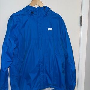 Helly Hansen Blue Rain Jacket